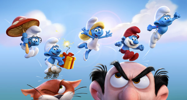The new animated feature Smurf: The Lost Village, a reboot of the Smurf franchise, has brought the blue-skin humanoids back to the big screen. Provided To China Daily The new animated feature Smurf: The Lost Village, a reboot of the Smurf franchise, has brought the blue-skin humanoids back to the big screen. Provided To China Daily