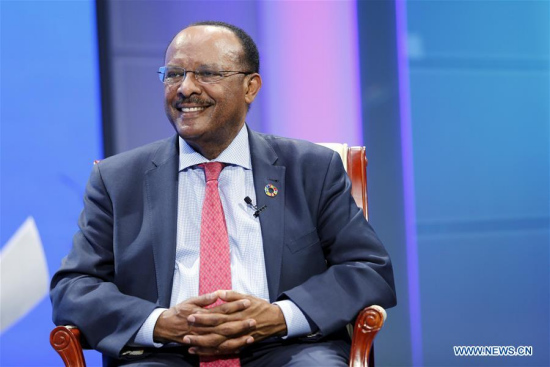 UN Under-Secretary-General and Acting Administrator of the United Nations Development Programme (UNDP) Tegegnework Gettu receives an interview with Xinhua News Agency in Beijing, capital of China, May 15, 2017.(Xinhua/Zhang Yuwei) UN Under-Secretary-General and Acting Administrator of the United Nations Development Programme (UNDP) Tegegnework Gettu receives an interview with Xinhua News Agency in Beijing, capital of China, May 15, 2017.(Xinhua/Zhang Yuwei)