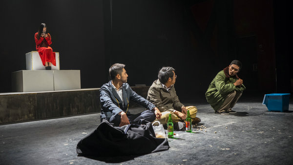 Playground, directed by Cui Hao, is performed by students from Peking University. (Photo provided to China Daily) Playground, directed by Cui Hao, is performed by students from Peking University. (Photo provided to China Daily)