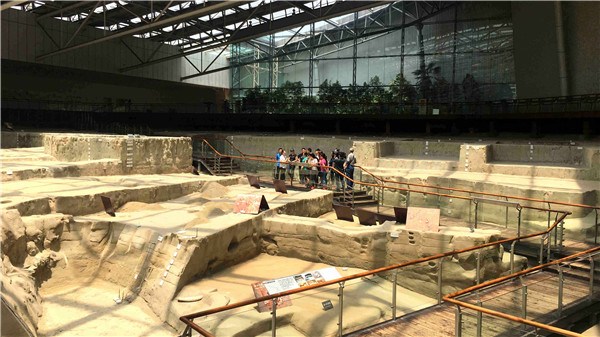 Over 5,000 gold, jade and ivory works have been unearthed since 2001 at Jinsha excavation site. (CGTN Photo) Over 5,000 gold, jade and ivory works have been unearthed since 2001 at Jinsha excavation site. (CGTN Photo)