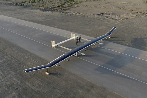 The Caihong drone flew over 20,000 meters high. (Photo provided to China Daily) The Caihong drone flew over 20,000 meters high. (Photo provided to China Daily)