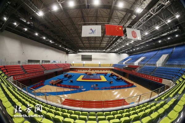 A stadium for the 13th Chinese National Games in Tianjin (Photo: enorth.com.cn) A stadium for the 13th Chinese National Games in Tianjin (Photo: enorth.com.cn)