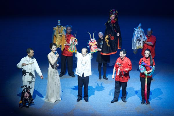Artists from Taiwan and the mainland stage a puppet show during the Ninth Straits Forum in Xiamen, Fujian province, in June. Jiang Kehong / Xinhua Artists from Taiwan and the mainland stage a puppet show during the Ninth Straits Forum in Xiamen, Fujian province, in June. Jiang Kehong / Xinhua