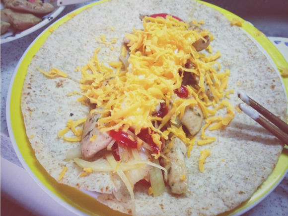 This chicken burrito image resulted in no matches when uploaded on Pic2Recipe. (Photo/CGTN) This chicken burrito image resulted in no matches when uploaded on Pic2Recipe. (Photo/CGTN)