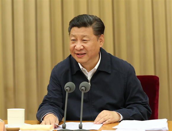 Chinese President Xi Jinping, also general secretary of the Communist Party of China (CPC) Central Committee and chairman of the Central Military Commission, addresses the opening session of a workshop in Beijing, capital of China. (Xinhua/Ma Zhancheng) Chinese President Xi Jinping, also general secretary of the Communist Party of China (CPC) Central Committee and chairman of the Central Military Commission, addresses the opening session of a workshop in Beijing, capital of China. (Xinhua/Ma Zhancheng)
