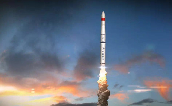 A simulation image. (Photo/spacechina.com) A simulation image. (Photo/spacechina.com)