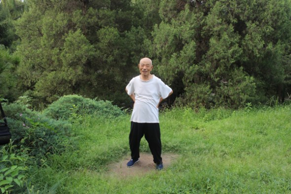 Guo does physical exercise in the Ritan Park, Beijing. [Photo by Nanda Lal Tiwari Guo does physical exercise in the Ritan Park, Beijing. [Photo by Nanda Lal Tiwari