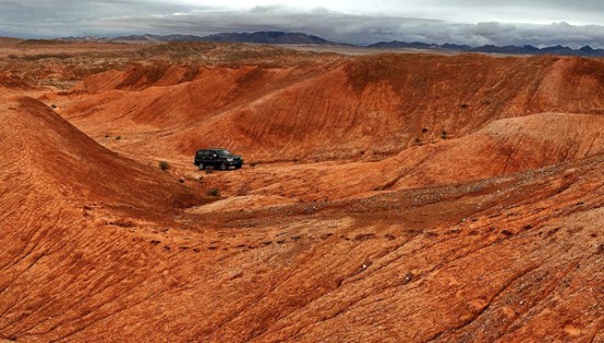 The site where China's first Mars simulation base will be built in Qinghai province mirrors similar features of the red planet. (Photo/Xinhua) The site where China's first Mars simulation base will be built in Qinghai province mirrors similar features of the red planet. (Photo/Xinhua)