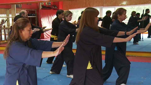 city-dwellers in Mexico play Tai Chi. (Photo/Video screenshot from CGTN) city-dwellers in Mexico play Tai Chi. (Photo/Video screenshot from CGTN)