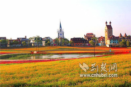 A distant view of Damara Village in Wuhan, capital of Hubei province. (Photo/cnhubei.com) A distant view of Damara Village in Wuhan, capital of Hubei province. (Photo/cnhubei.com)