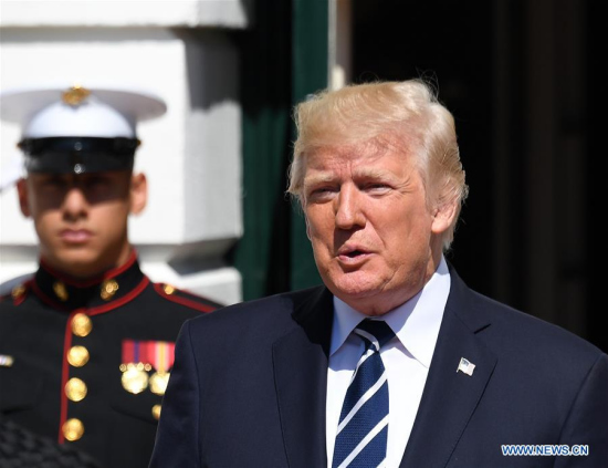 U.S. President Donald Trump (Xinhua file photo) U.S. President Donald Trump (Xinhua file photo)