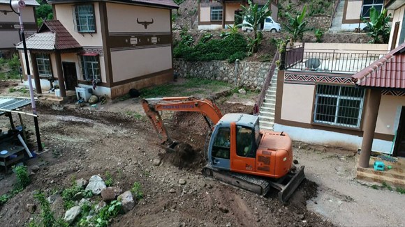 Development can be seen everywhere in the Wa region. (Photo/CGTN) Development can be seen everywhere in the Wa region. (Photo/CGTN)