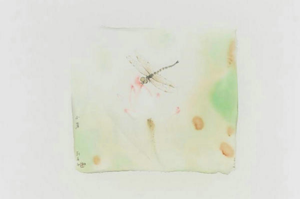 Liu Qinghe's work inspired  by 24 solar terms. (Photo provided to China Daily)