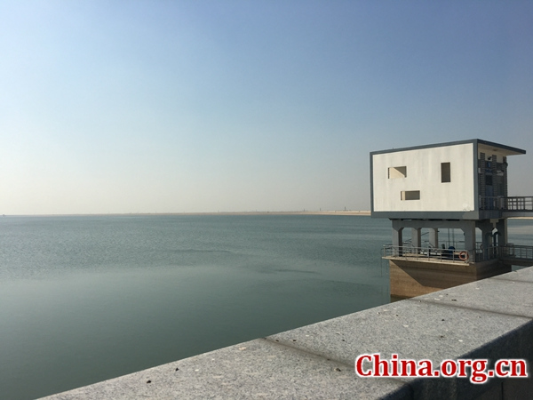 The Datun reservoir, located on the eastern route of the South-to-North Water Diversion Project, is the major water supply for Dezhou City in Shandong Province. (Photo/China.org.cn) The Datun reservoir, located on the eastern route of the South-to-North Water Diversion Project, is the major water supply for Dezhou City in Shandong Province. (Photo/China.org.cn)