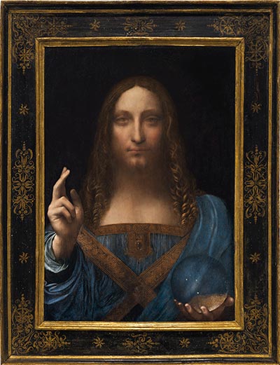 Salvator Mundi (Photo provided to China Daily) Salvator Mundi (Photo provided to China Daily)