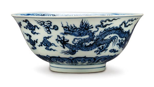 A Chinese porcelain to be auctioned.(Photo provided to China Daily) A Chinese porcelain to be auctioned.(Photo provided to China Daily)
