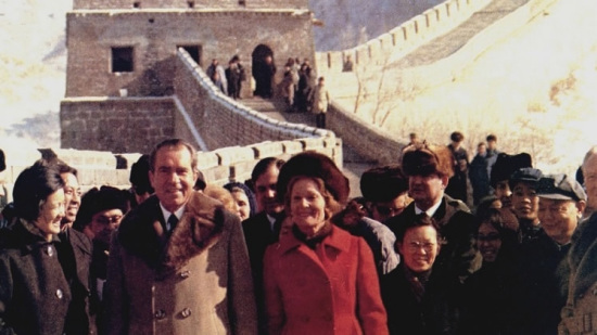 President and Mrs. Nixon visit the Great Wall of China/Photo from nixonfoundation.org President and Mrs. Nixon visit the Great Wall of China/Photo from nixonfoundation.org