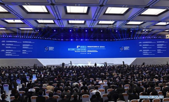 Delegates attend the Fourth World Internet Conference in the water town of Wuzhen, east China's Zhejiang Province, Dec. 3, 2017. The conference opened Sunday in Wuzhen. (Xinhua/Huang Zongzhi) Delegates attend the Fourth World Internet Conference in the water town of Wuzhen, east China's Zhejiang Province, Dec. 3, 2017. The conference opened Sunday in Wuzhen. (Xinhua/Huang Zongzhi)