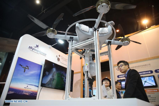 People visit the Light of Internet Exposition of the fourth World Internet Conference in Wuzhen, Tongxiang City of east China's Zhejiang Province, Dec. 2, 2017. (Xinhua/Zheng Huansong) People visit the Light of Internet Exposition of the fourth World Internet Conference in Wuzhen, Tongxiang City of east China's Zhejiang Province, Dec. 2, 2017. (Xinhua/Zheng Huansong)