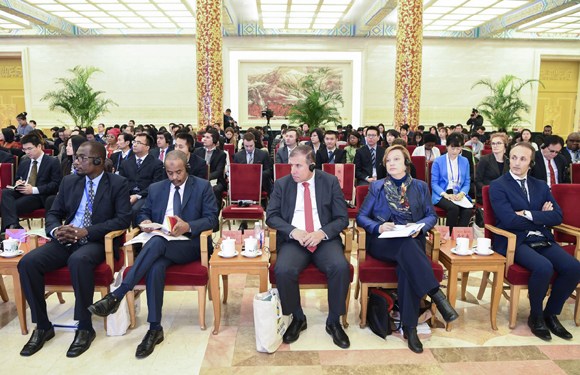 Delegates attend the opening ceremony of the South-South Human Rights Forum in Beijing, Dec 7, 2017. (Photo/Xinhua)