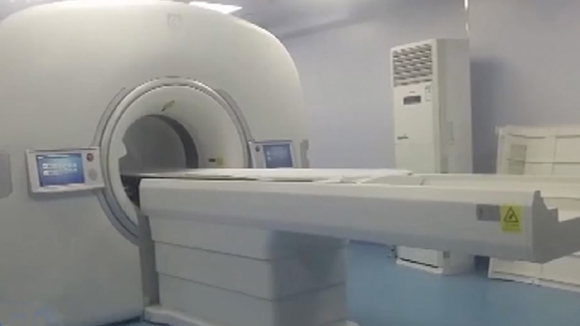 The world’s first digital positron emission tomography (PET) has been developed at China's Huazhong University of Science and Technology (HUST) in Wuhan City, central China. (Photo/CGTN) The world’s first digital positron emission tomography (PET) has been developed at China's Huazhong University of Science and Technology (HUST) in Wuhan City, central China. (Photo/CGTN)