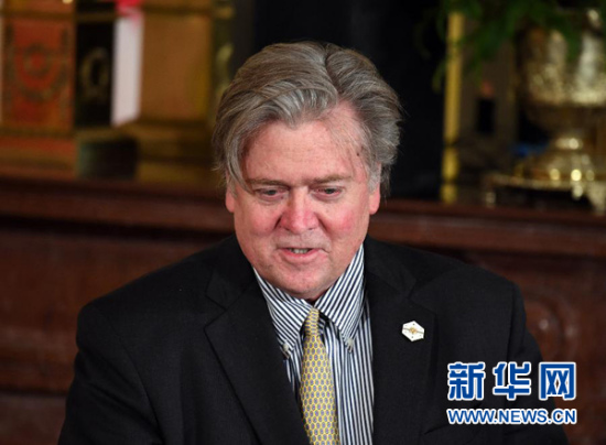 Steve Bannon (Xinhua file photo) Steve Bannon (Xinhua file photo)