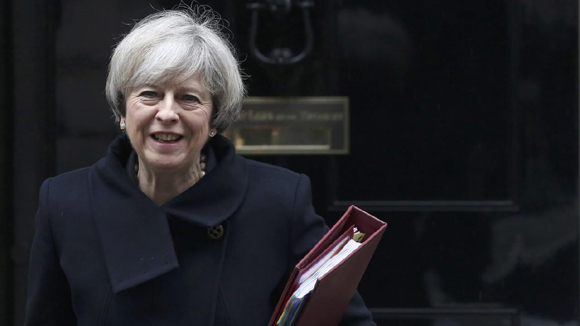 British Prime Minister Theresa May. (Photo/CGTN) British Prime Minister Theresa May. (Photo/CGTN)