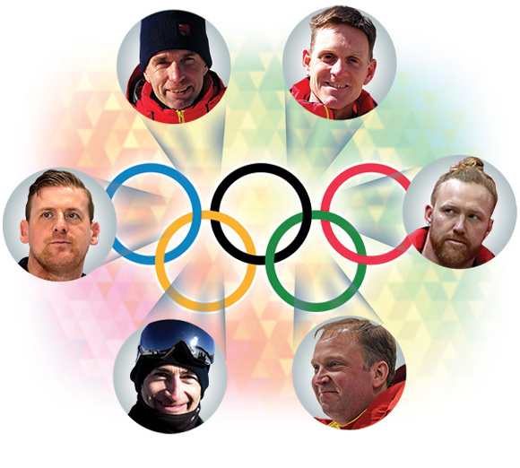 Foreigners coaching China's Olympic team, clockwise from top left: Bjorn Kristiansen, Jeff Pain, Heath Spence, Marcel Rocque, Mauro Nunez and Peter Kolder. (Photo/China Daily) Foreigners coaching China's Olympic team, clockwise from top left: Bjorn Kristiansen, Jeff Pain, Heath Spence, Marcel Rocque, Mauro Nunez and Peter Kolder. (Photo/China Daily)