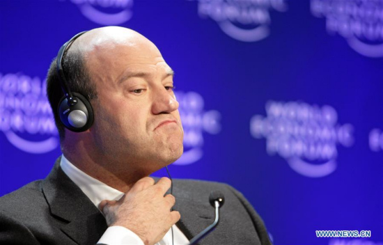 File photo taken on Jan. 29, 2009 shows Gary Cohn at the Annual Meeting 2009 of the World Economic Forum in Davos, Switzerland. White House National Economic Council Director Gary Cohn plans to resign, the White House said on March 6, 2018. (Xinhua/World Economic Forum swiss-image.ch/Sebastian Derungs) File photo taken on Jan. 29, 2009 shows Gary Cohn at the Annual Meeting 2009 of the World Economic Forum in Davos, Switzerland. White House National Economic Council Director Gary Cohn plans to resign, the White House said on March 6, 2018. (Xinhua/World Economic Forum swiss-image.ch/Sebastian Derungs)