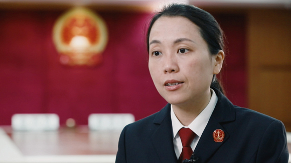 Chen Haiyi. (Photo/CGTN) Chen Haiyi. (Photo/CGTN)