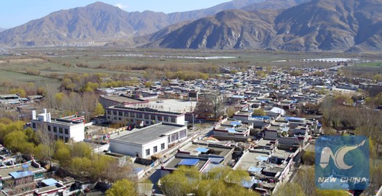 A panorama of Khesum, a small village in southwest China's Tibet, March 20, 2018. (Xinhua/Yu Gang) A panorama of Khesum, a small village in southwest China's Tibet, March 20, 2018. (Xinhua/Yu Gang)