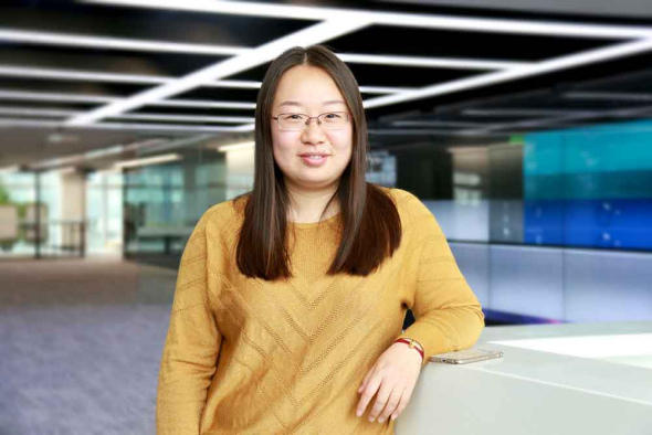 For Peng Shuang, the fruit of her work is more like a child she has been bringing up since its birth. She teaches the child to talk, learn, think and do everything she would expect from a real human child.