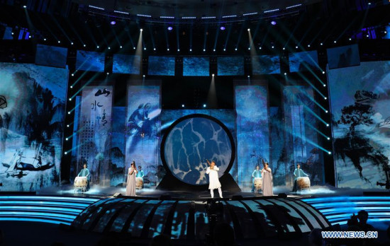 Actors perform during the closing ceremony of the 8th Beijing International Film Festival (BJIFF) in Beijing, capital of China, April 22, 2018. (Xinhua/Zheng Huansong) Actors perform during the closing ceremony of the 8th Beijing International Film Festival (BJIFF) in Beijing, capital of China, April 22, 2018. (Xinhua/Zheng Huansong)