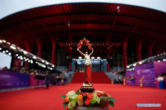 The closing ceremony of the 8th Beijing International Film Festival (BJIFF) is held in Beijing, capital of China, April 22, 2018. (Xinhua/Liu Bin) The closing ceremony of the 8th Beijing International Film Festival (BJIFF) is held in Beijing, capital of China, April 22, 2018. (Xinhua/Liu Bin)