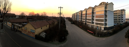 Apartment blocks built in 2015 for locals returning from working overseas. (Wang Jing/China Daily) Apartment blocks built in 2015 for locals returning from working overseas. (Wang Jing/China Daily)