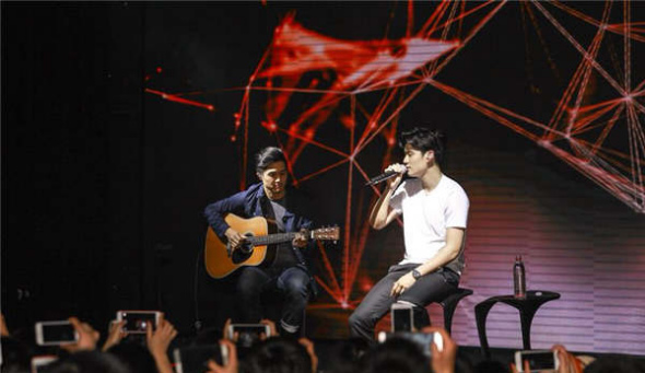 NetEase Cloud Music works with Sony Music Entertainment on 10 live shows under the project Yundou Live.(Photo provided to China Daily)