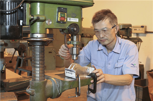 Precision aircraft parts fitter hopes to keep flying high