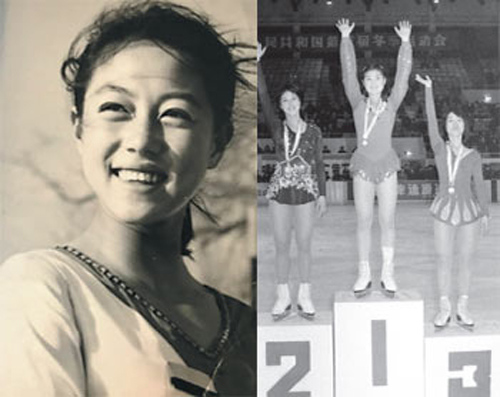 From left: The 1980 Olympian in her younger days; Bao stands atop the podium after winning gold at the 1983 National Games. (Photo/Xinhua) From left: The 1980 Olympian in her younger days; Bao stands atop the podium after winning gold at the 1983 National Games. (Photo/Xinhua)