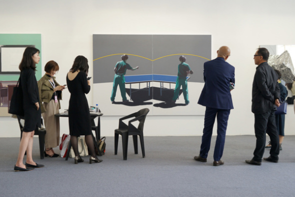 The recent Art Chengdu International Contemporary Art Fair sees 31 prominent Chinese and international galleries present their best contemporary art. Photo provided to China Daily