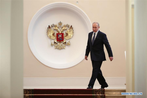Beijing congratulates Putin on inauguration