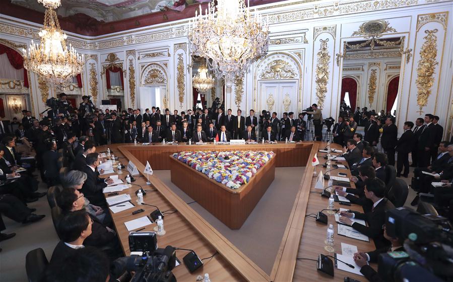 China, Japan, South Korea committed to open world economy, free trade: joint declaration
