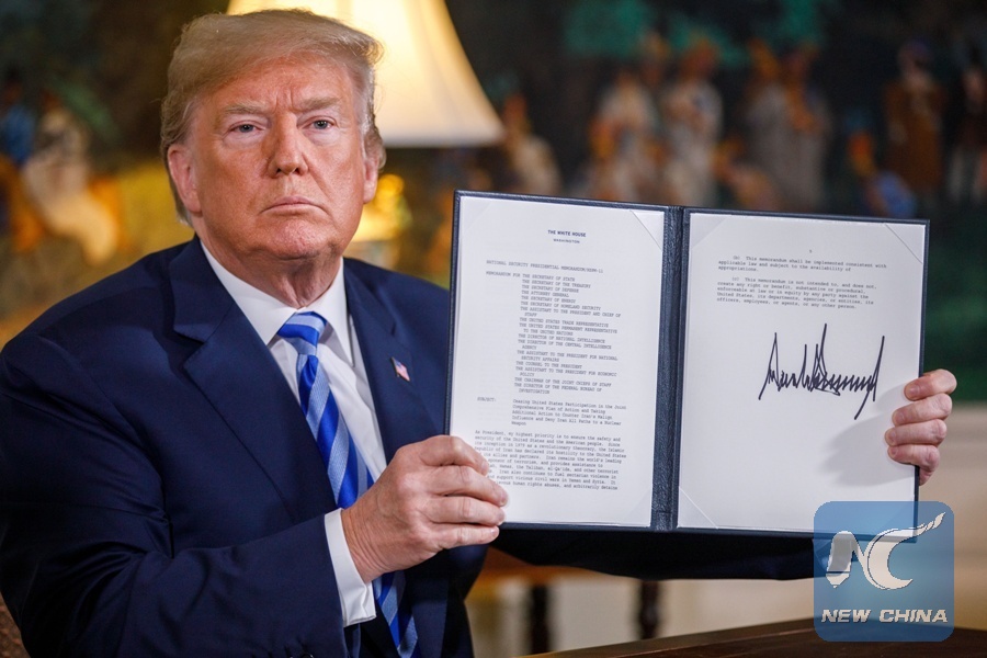 U.S. Secretary of State Pompeo blames Europe for not acceding to U.S. requirements to 'fix' Iran nuke deal