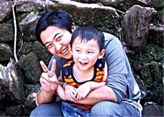 Zhang Miya (left) died in the quake. (Photo provided to China Daily)