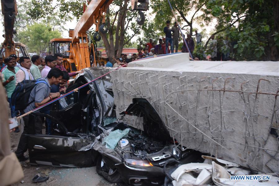 Death toll in India's flyover collapse reaches 19
