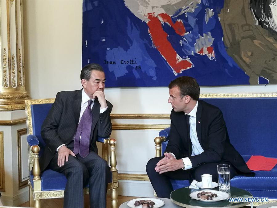 Macron stresses 'leading role' of France-China partnership amid complicated int'l situation