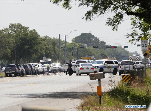 Armed student opens fire in U.S. high school, killing 10 people 