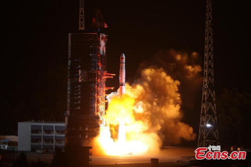 Relay satellite launch to assist probe on far side of moon