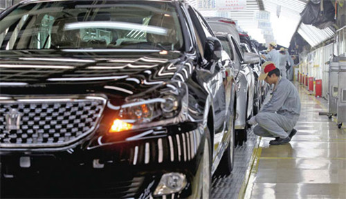 China saw a surge in car recall cases immediately before a new rule on recalling vehicles came into effect on Jan 1 this year. Provided to China Daily