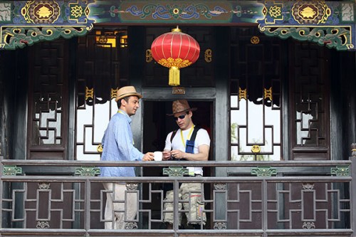 The 2,700-year-old town of Pingyao in Shanxi province is a popular destination among foreign tourists. (Photo by Wang Zhuangfei/China Daily)