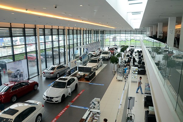A 4S auto service outlet in Rizhao, Shandong province. (Photo provided to China Daily) A 4S auto service outlet in Rizhao, Shandong province. (Photo provided to China Daily)